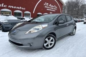 Nissan Leaf 2015 SL GPS 6.6 kw, Recharge 110v/220v et chademo 400v $ 5944